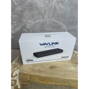 Wavlink USB‎ C Dual 4K Universal Docking Station 65W PD WL UG49PD2